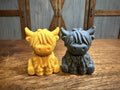 Tallow Crayon-Highland Cows