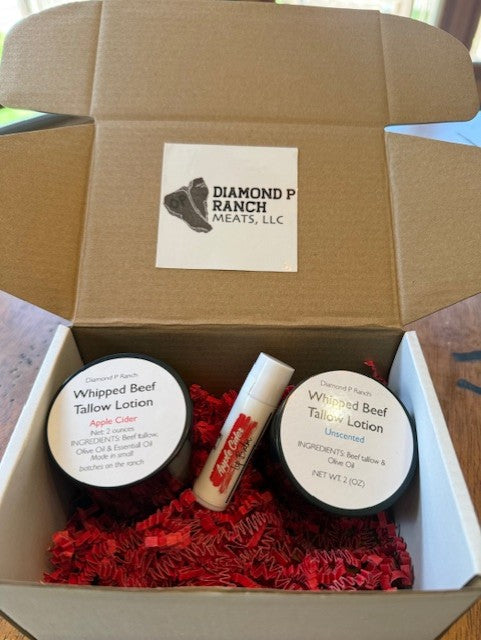 Whipped Tallow  & Lip Balm Gift Set